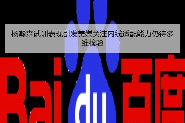 杨瀚森试训表现引发美媒关注内线适配能力仍待多维检验
